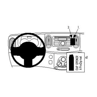 Brodit Proclip Monteringsbeslag - Nissan Cube 09-14