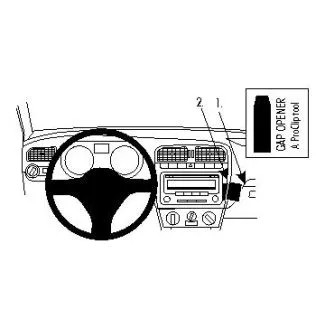Brodit Proclip Monteringsbeslag - Volkswagen Polo 10-14