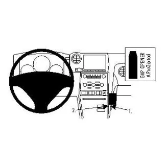 Brodit Proclip Monteringsbeslag - Nissan GTR 09-16