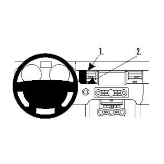 Brodit Proclip Monteringsbeslag - Land Rover Range Rover Sport 10-13