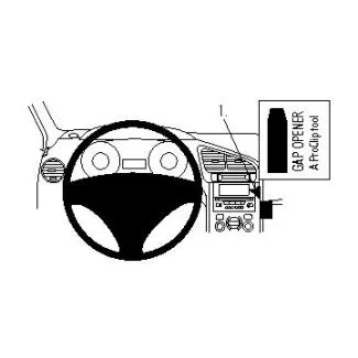 Brodit Proclip Monteringsbeslag - Peugeot 5008 10-17