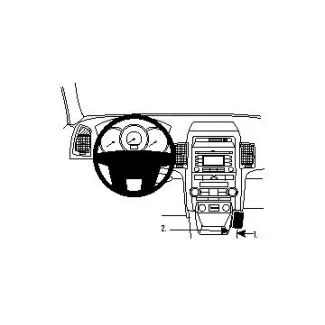 Brodit Proclip Monteringsbeslag - Kia Sorento 10-12