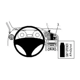 Brodit Proclip Monteringsbeslag - Peugeot 5008 10-17 (KUN til Premium modeller)
