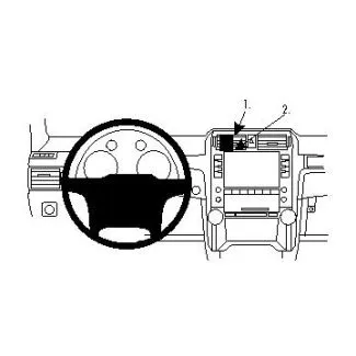 Brodit Proclip Monteringsbeslag - Lexus GX Series 10-21