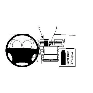 Brodit Proclip Monteringsbeslag - Lexus LS Series 07-12