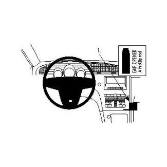 Brodit Proclip Monteringsbeslag - Saab 9-5 11-12