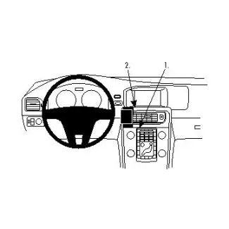 Brodit Proclip Monteringsbeslag - Volvo S60 11-18 og V60 11-18