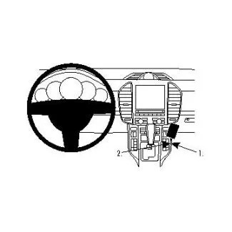 Brodit Proclip Monteringsbeslag - Porsche Cayenne 11-18