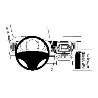 Brodit Proclip Monteringsbeslag - Kia Sportage 11-16