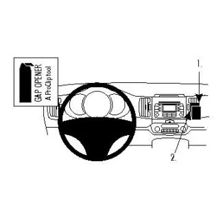 Brodit Proclip Monteringsbeslag - Kia Sportage 11-16