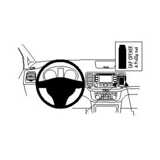 Brodit Proclip Monteringsbeslag - Seat Alhambra 11-19 og Volkswagen Sharan 11-22