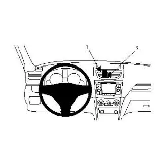 Brodit Proclip Monteringsbeslag - Suzuki Swift 11-17