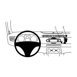 Brodit ProClip Monteringsbeslag - Alfa Romeo Giulietta 10-13