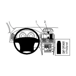 Brodit Proclip Monteringsbeslag - Volvo XC60 09-17