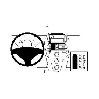Brodit Proclip Monteringsbeslag - Citroen C-Zero 10-17, Mitsubishi i-MiEV 10-17 og Peugeot iOn 10-17