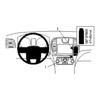 Brodit Proclip Monteringsbeslag - Chrysler 300C 11-14 og Lancia Thema 12-15