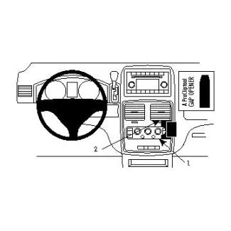 Brodit Proclip Monteringsbeslag - Lancia Grand Voyager 12-16 og Voyager 12-16