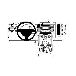 Brodit Proclip Monteringsbeslag - Volkswagen Beetle 12-19