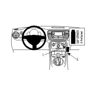 Brodit Proclip Monteringsbeslag - Volkswagen Beetle 12-19