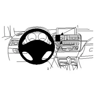 Brodit ProClip Monteringsbeslag - BMW 3-series F30, F31 12-19, BMW 3GT, F34 14-19 og BMW 4-series 14-20