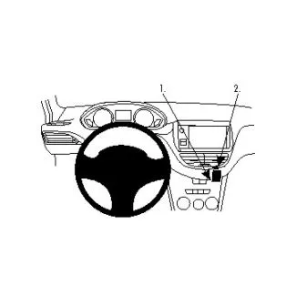 Brodit Proclip Monteringsbeslag - Peugeot 208 12-19 og 2008 14-19