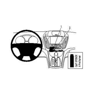 Brodit Proclip Monteringsbeslag - Ford Kuga 17-19