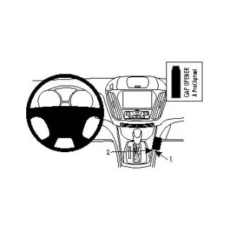 Brodit Proclip Monteringsbeslag - Ford Kuga 13-19
