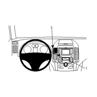 Brodit Proclip Monteringsbeslag - Hyundai i30 08-12