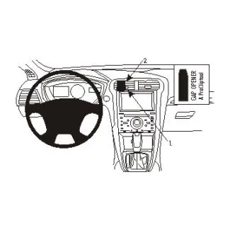 Brodit Proclip Monteringsbeslag - Ford Mondeo 15-22, Fusion 13-20