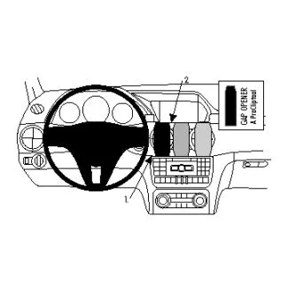 Brodit Proclip Monteringsbeslag - Mercedes Benz GLK-Class 13-15