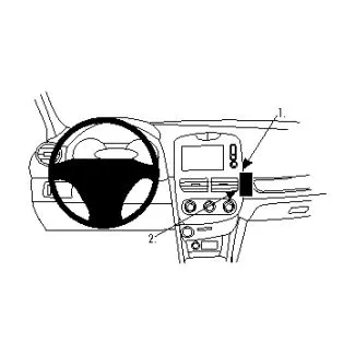 Brodit Proclip Monteringsbeslag - Renault Clio IV 13-16