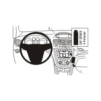 Brodit Proclip Monteringsbeslag - Opel Mokka 13-16