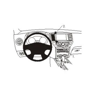 Brodit Proclip Monteringsbeslag - Nissan Pathfinder 13-21