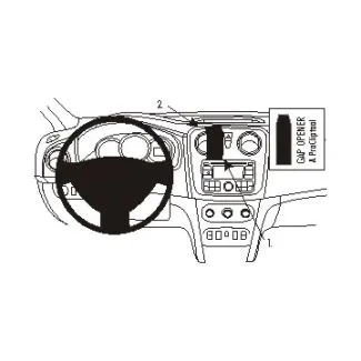 Brodit Proclip Monteringsbeslag - Dacia Lodgy 13-14