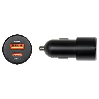 Brodit Cigar adapter USB-A og USB-C - quick charge 3.0