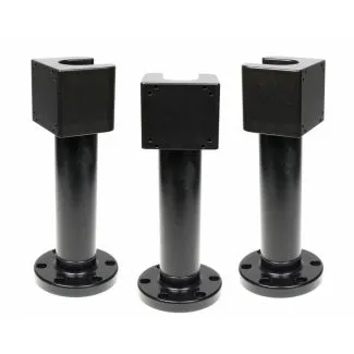 Brodit Piedestal mount 90° - Sæt - Sort - 215820