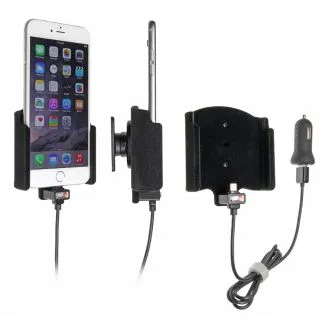 Brodit Aktiv Mobilholder med cigar adapter til Apple iPhone 6 Plus/6S Plus - 521661*