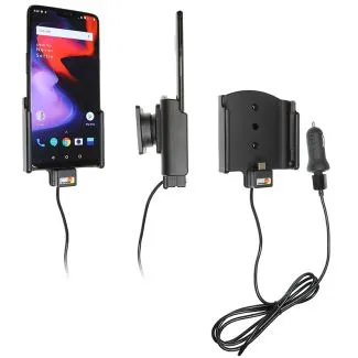 Brodit Aktiv Mobilholder med cigar adapter til OnePlus 6/6T - 721059