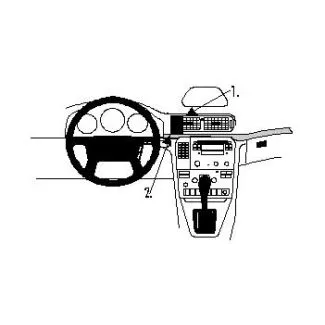 Brodit Proclip Monteringsbeslag - Volvo S80 99-06