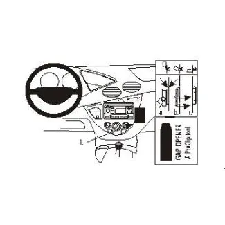 Brodit Proclip Monteringsbeslag - Ford Focus 99-04