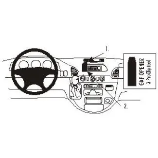 Brodit Proclip Monteringsbeslag - Mercedes Benz Sprinter 00-06 (KUN til modeller med manuelt gear)