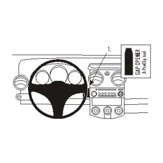 Brodit Proclip Monteringsbeslag - Mitsubishi Colt 05-08