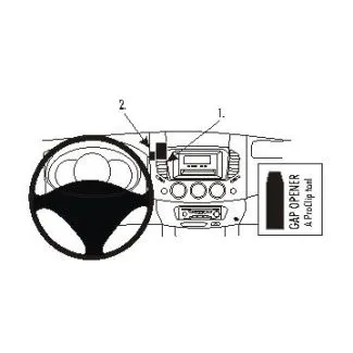 Brodit Proclip Monteringsbeslag - Mitsubishi L200 06-15