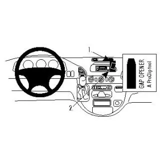 Brodit Proclip Monteringsbeslag - Mercedes Benz Sprinter 00-06