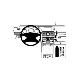 Brodit Proclip Monteringsbeslag - Mercedes Benz E-Class Sedan 09-13 og E-Class Stationwagon 10-13