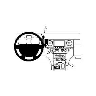 Brodit Proclip Monteringsbeslag - Land Rover Discovery 4 10-17 og LR4 10-17