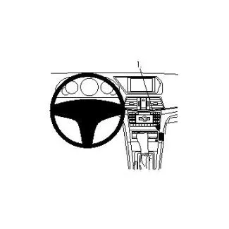 Brodit Proclip Monteringsbeslag - Mercedes Benz E-Class Convertible 10-14 og E-Class Coupé 10-17