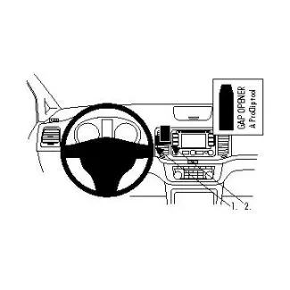Brodit Proclip Monteringsbeslag - Seat Alhambra 11-19 og Volkswagen Sharan 11-22