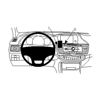 Brodit Proclip Monteringsbeslag - Honda Accord 13-14 og Accord Coupé 13-14