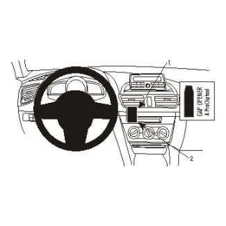 Brodit Proclip Monteringsbeslag - Mazda 3 14-18 (Anbefales IKKE til Technology Package modellerne)